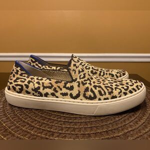 Rothy’s The Original Slip On Sneaker Animal Leopard Print (Size 8.5)